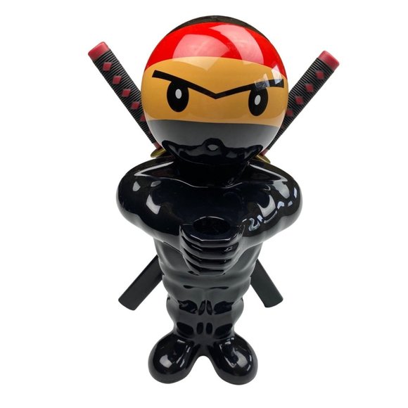 NINJA KITCHEN KNIFE BLOCK HOLDER FIZ (one knife missing) - Picture 1 of 8